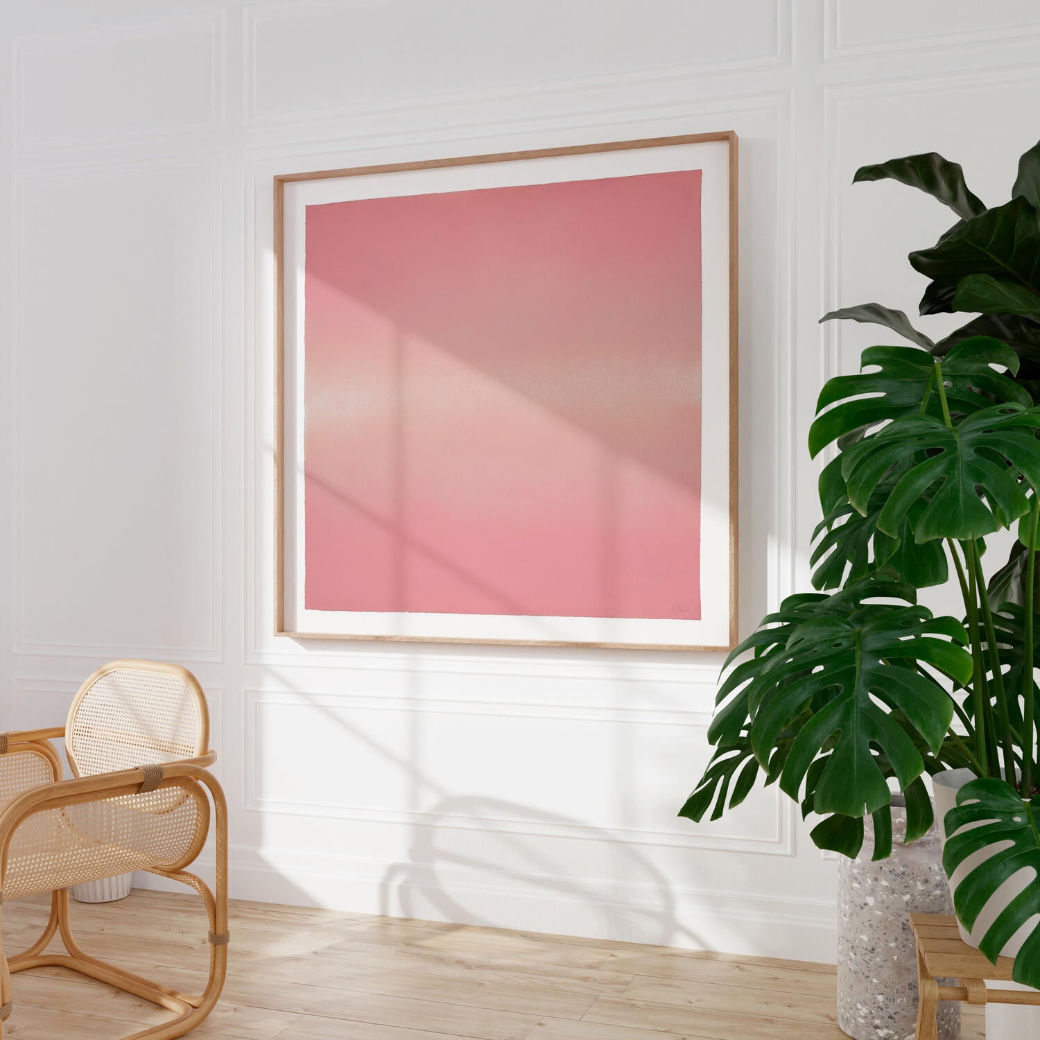 The Poster Club x Anne Nowak Pink Interstellar plakat